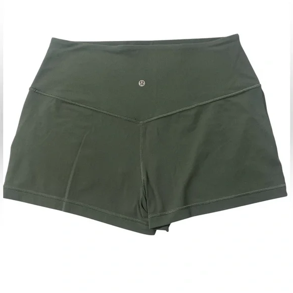 Lululemon Align Classic-Fit High-Rise Short 3" Dark Forest Size 10 - Picture 3 of 10